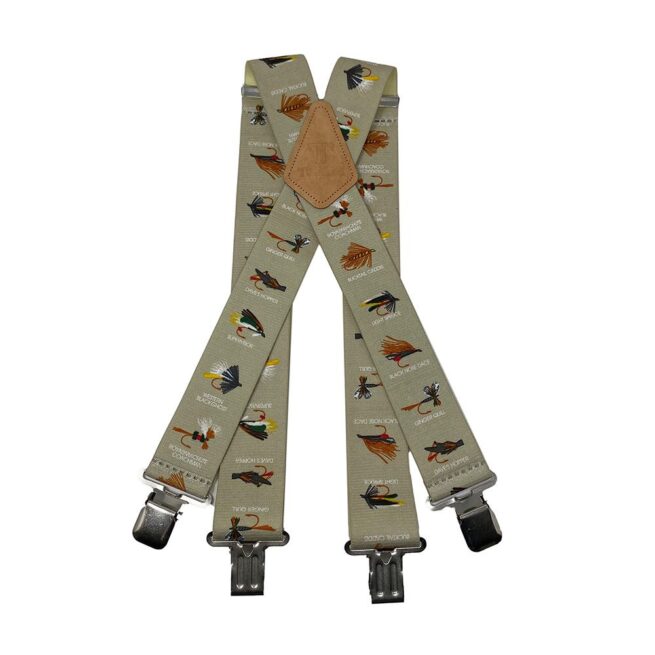 Tomahawk Work Braces - FIy Fisherman's Pattern Khaki - Image 2