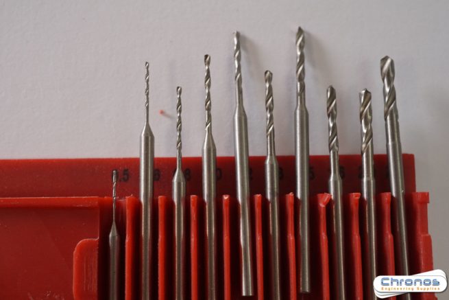 HSS Microdrill Set with larger Shank - Image 3