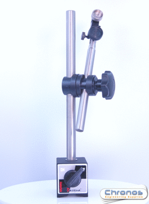 Dasqua Magnetic Base with Fine Adjustment 100 KG Stainless Steel Model 7121-0015