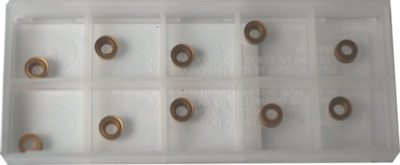 Set of 10 Spare 6mm Profiling Inserts for Glanze Indexable Lathe Tools etc