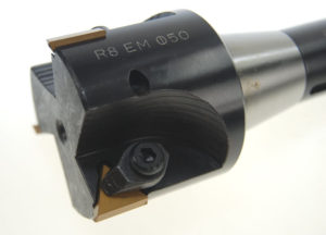 Glanze R8 Indexable Endmill 50mm Head