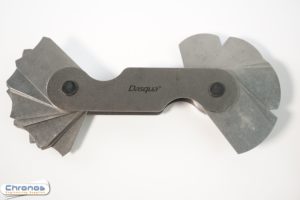 Dasqua Metric Radius Gauge – 15.5 – 25mm 1351-0015