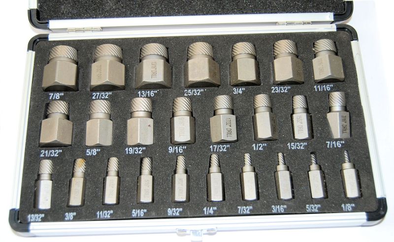 Screw Extractor 13//32 Multi Spline-2 Pack