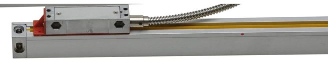 Linear Optical DRO Glass Readout Scale DC10F  200 mm