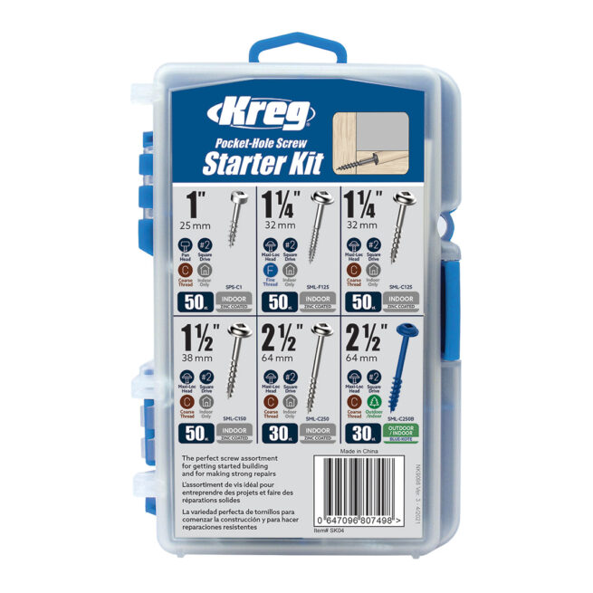Kreg® Pocket-Hole Jig 520PRO with Pocket-Hole Screw Starter Kit
