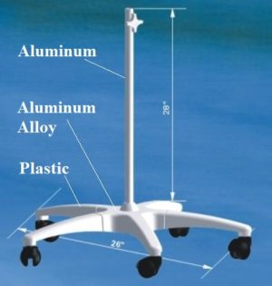 New Floorstand for Illuminated Magnifiers