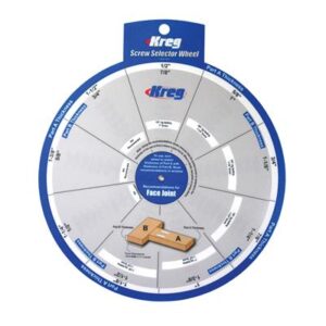 Kreg Screw Selector Wheel