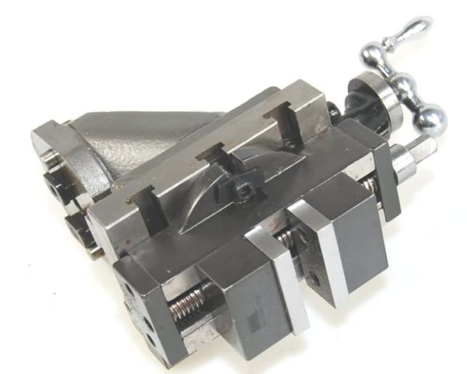 New Milling Slide with Double Swivel PLUS Self Centering  Machine Vice  for Myford Lathes
