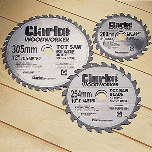 Clarke TCT308 - 305mm TCT Saw Blade