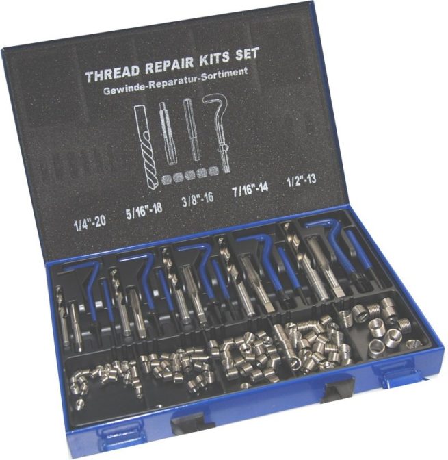 MASTER THREAD REPAIR KIT UNC 1/4 - 1/2