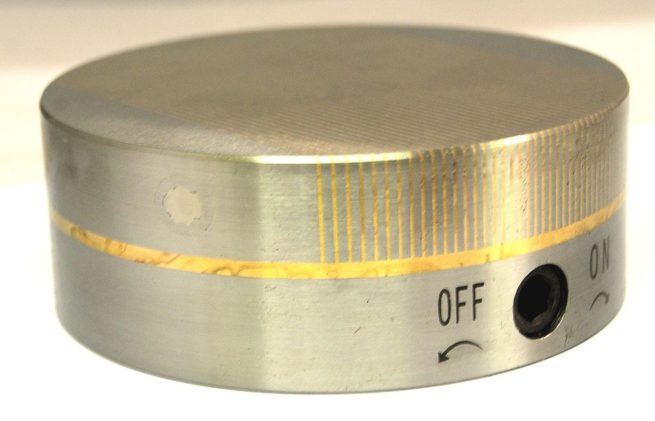 SCT Round Magnetic Chuck 125 mm Diameter