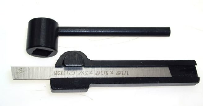 Parting Tool Cut Off Toolholders with HSS Blade 5/8H Shank