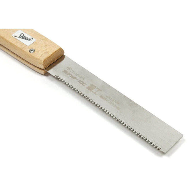 Shogun ZHC-7 Japanese Flush Cut Pull Saw 100mm Length Folding Design