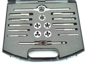 Apex British BSC Cycle Tap and Dies set