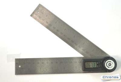 Round Head Engineers Protractor Soba Quality from Chronos 