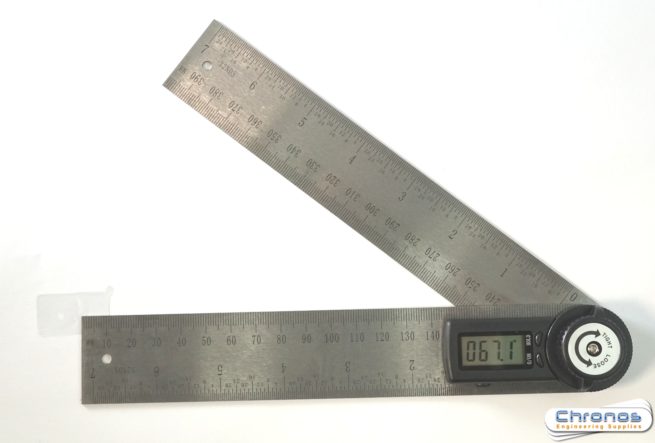 2 IN 1 Digital Angle Gauge Protractor