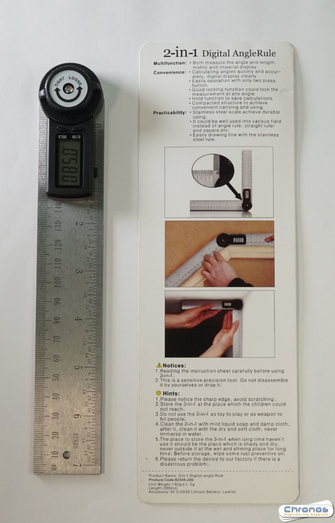 2 IN 1 Digital Angle Gauge Protractor - Image 5