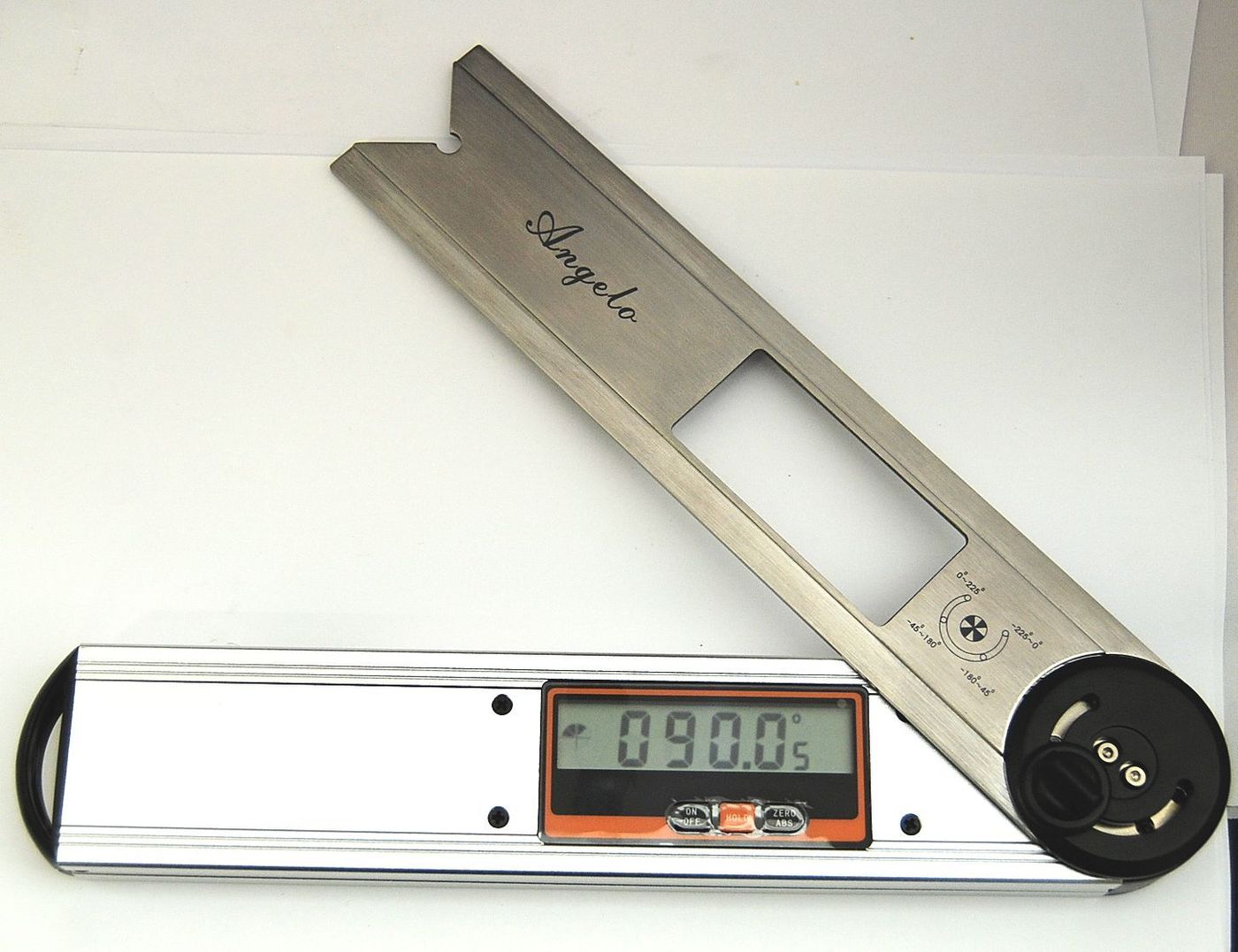 Angelo Digital Angle Finder Spirit Level
