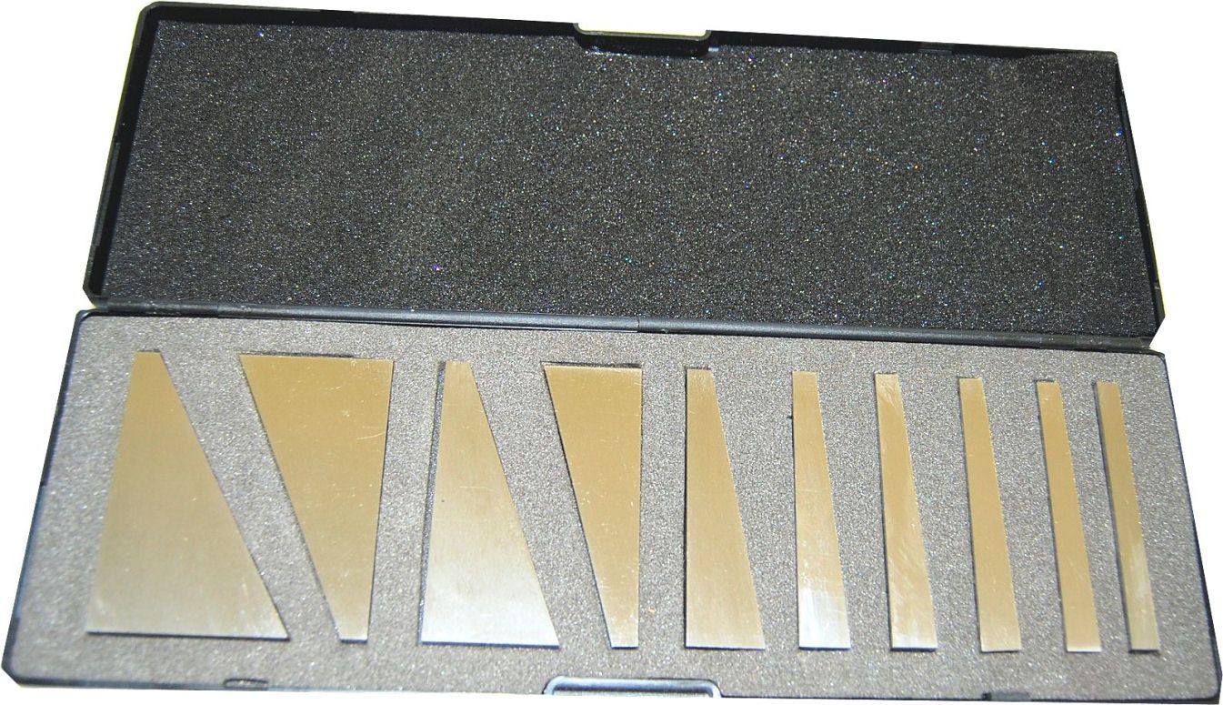 Set of 10 Precision Angle Blocks Chronos Engineering Supplies