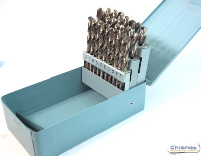 HSS Drill Set 26 pc Letter Drills A - Z