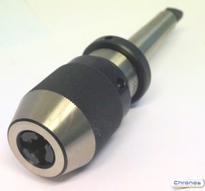 High Quality Precision Keyless Drill Chuck 1-10mm -On a 2 MT Arbor B16
