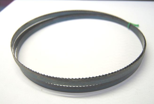 56 1/2" Long Bandsaw Blade 10 TPI 1/4" Wide