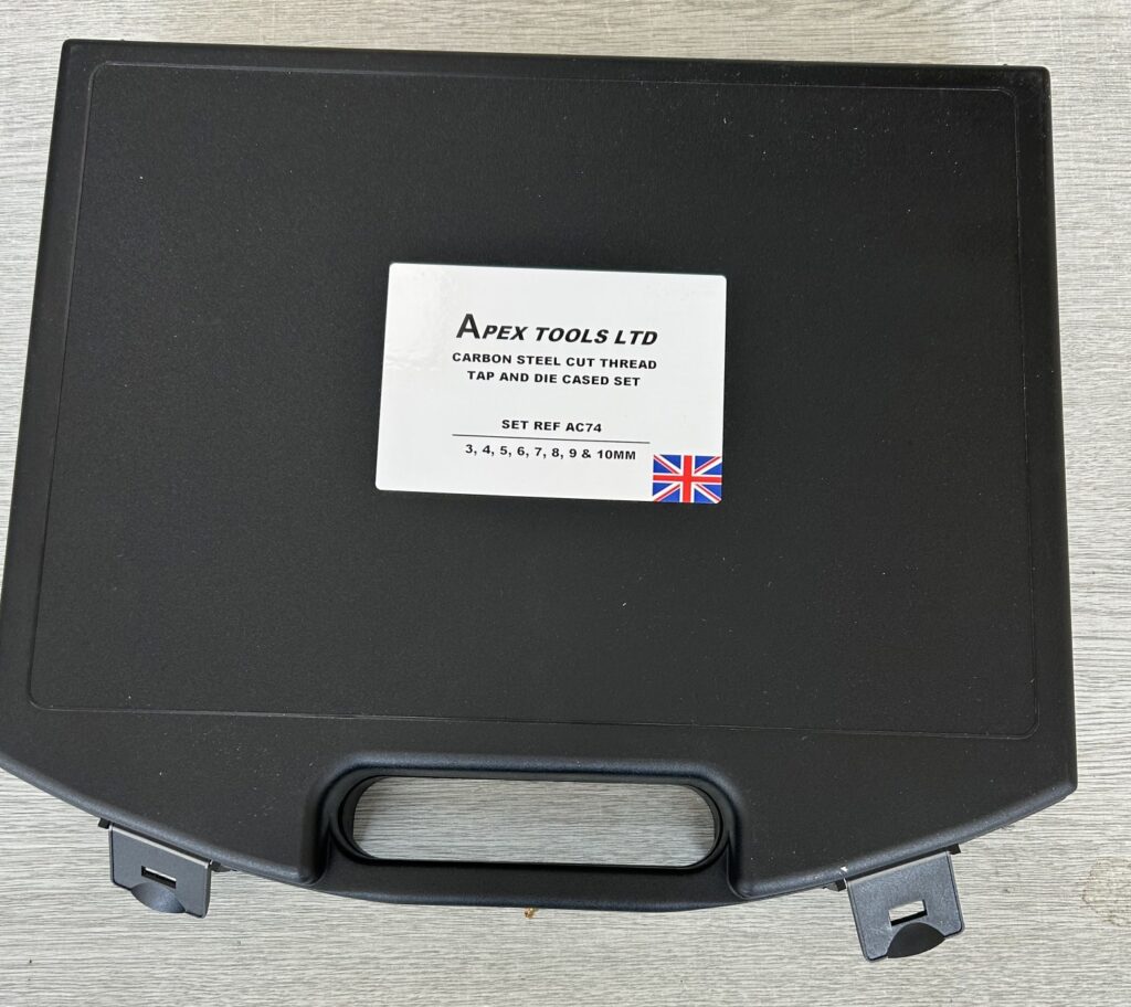 Apex British Metric Coarse Tap and Die Set - Image 3