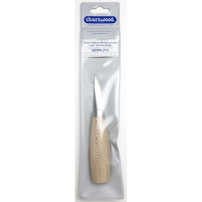 Beber BEBSL214 Sloyd Pattern 2.25″ Blade Whittling Knife