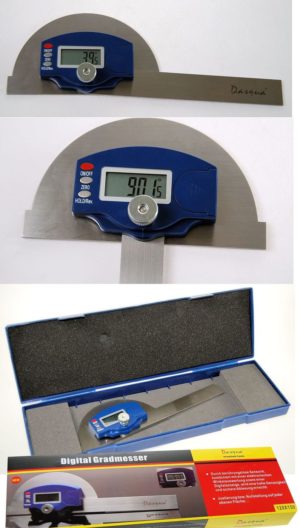 Dasqua Digital Protractor Small- 1022-1005- SORRY OUT OF STOCK