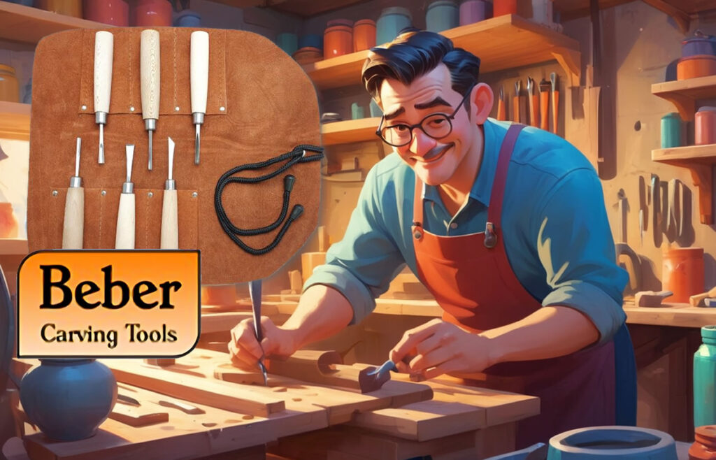 Woodcarving with Beber Carving Tools