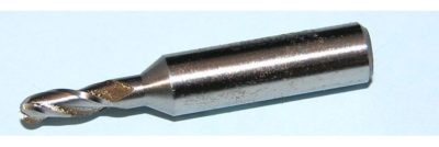 2.5mm Metric Ball Nose FC3 Cutter Minimill