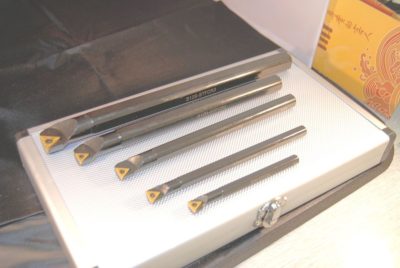 Set of 5 STFCR Type Indexable Carbide Lathe Boring Tools