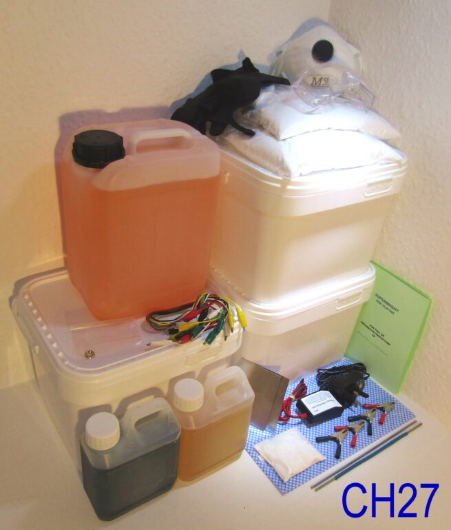 Superbright Zinc Plating Kit with Blue and Yellow Passivate 10 Litre