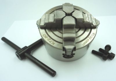 80mm 4 Jaw Independent Chuck