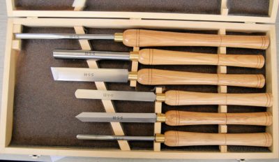 Set of 6 Quality HSS Wood Turning Chisels