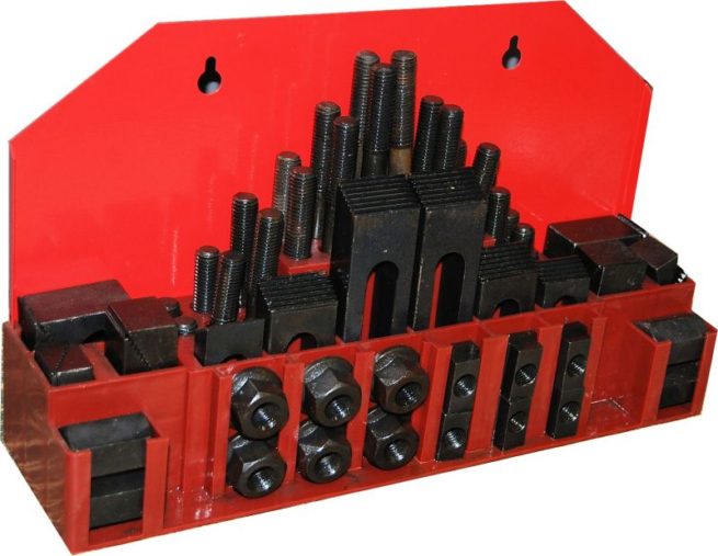 52 Pc Clamping Kit CK104B 5/8 Slot 1/2 Stud      SORRY OUT OF STOCK