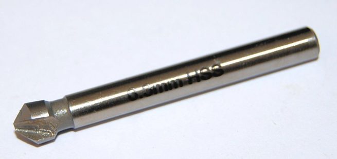 HSS Countersinks 3 Flute 90'  6.3 mm