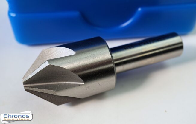 8Pc Set of HSS 6 Flute Chatterless Countersinks- SORRY OUT OF STOCK - Image 2