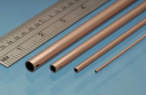 Albion Alloys Copper Tube Round 1/16 x 1/32 x 0.014 inch Wall – Pack of 5-CT1