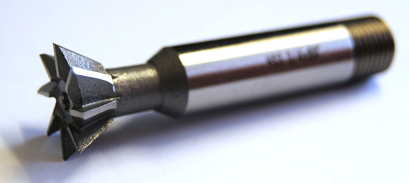 SCT Metric Dovetail Milling Machine Cutter 28 mm Diameter 60 ' HSS From Chronos 