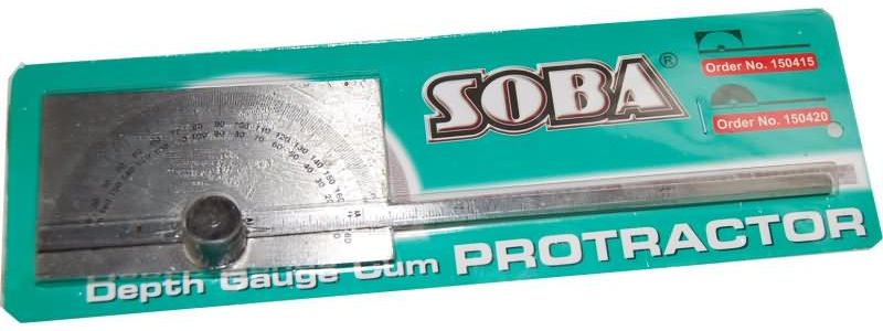 Combined Depth Gauge Protractor