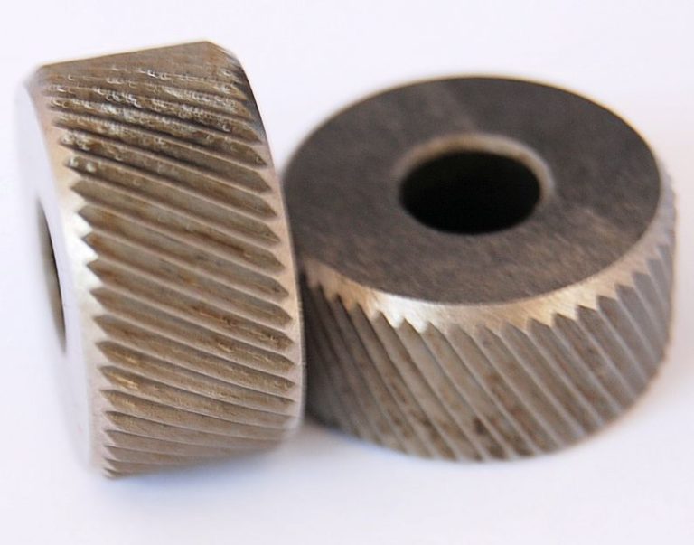 Pair of 5/8 Diameter HSS Knurls Diamond Medium 5/16 wide Chronos