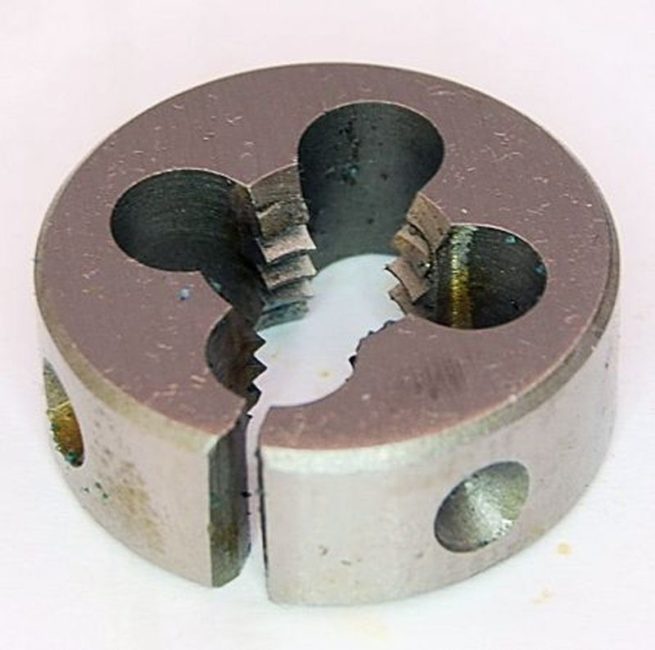 1/4  BSW CARBON DIE