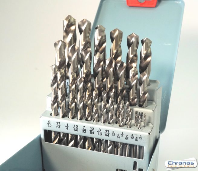 HSS Drill Set 29 pc 1/16 - 1/2 x 64ths PRECISION GROUND - NOT ROLLED !SORRY OUT OF STOCK - Image 4