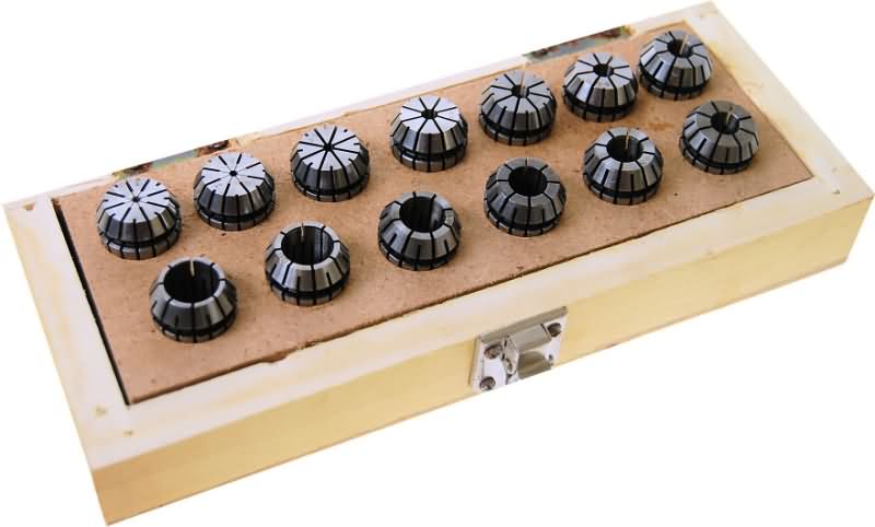 Set of 13 ER20 Collets