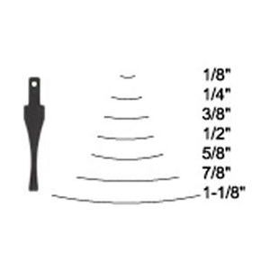 Flexcut SK305 Chisel - Sweep 3 x 9.5mm(3/8")