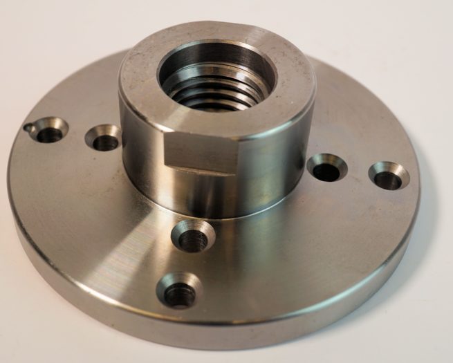 SCT 4 inch Faceplate with 3/4 inch X 16 TPI Thread- SORRY OUT OF STOCK - Image 3