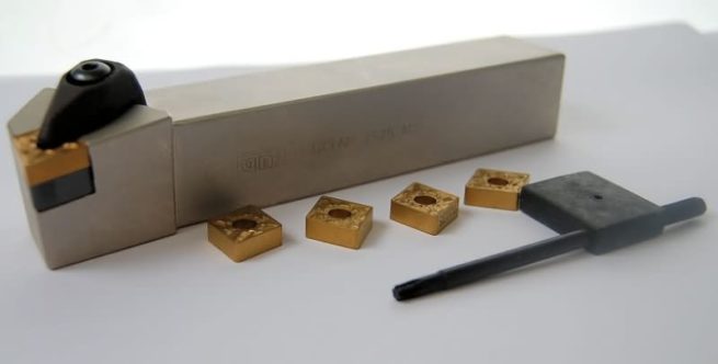 Rigid Clamp Glanze GCLNR Industrial Turning Tool with 5 Inserts 25 mm Shank SORRY