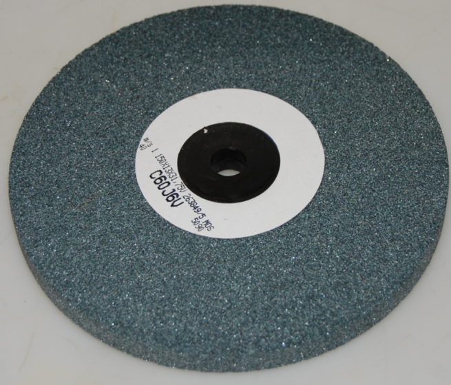 125 mm dia  Medium Green Grit Grinding Wheel - sorry