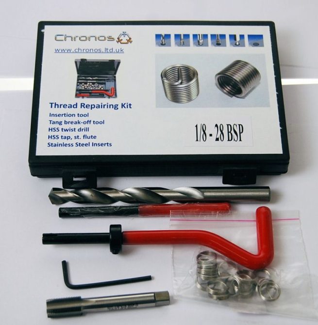 1/8 BSP  THREAD REPAIR KIT